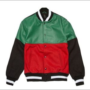 black scale jacket